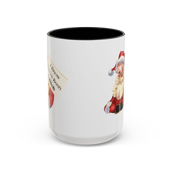 I Know You've Been A Bi!ch, Funny Christmas Mug, Stocking Stuffer, Secret Santa - Picture 5 of 6